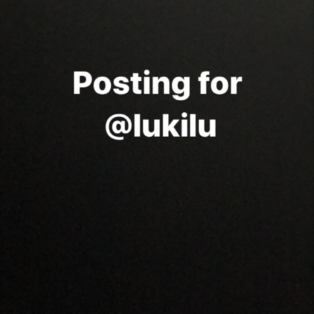 Posting for @lukilu